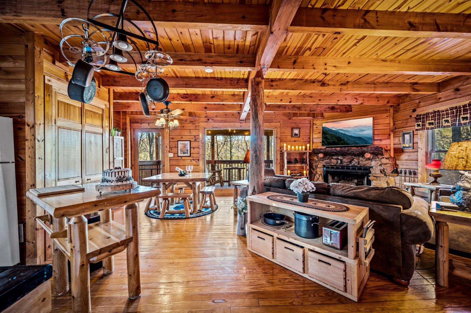 Cabin In A Gated Resort With Seasonal Resort Pool Pigeon Forge Eksteriør bilde
