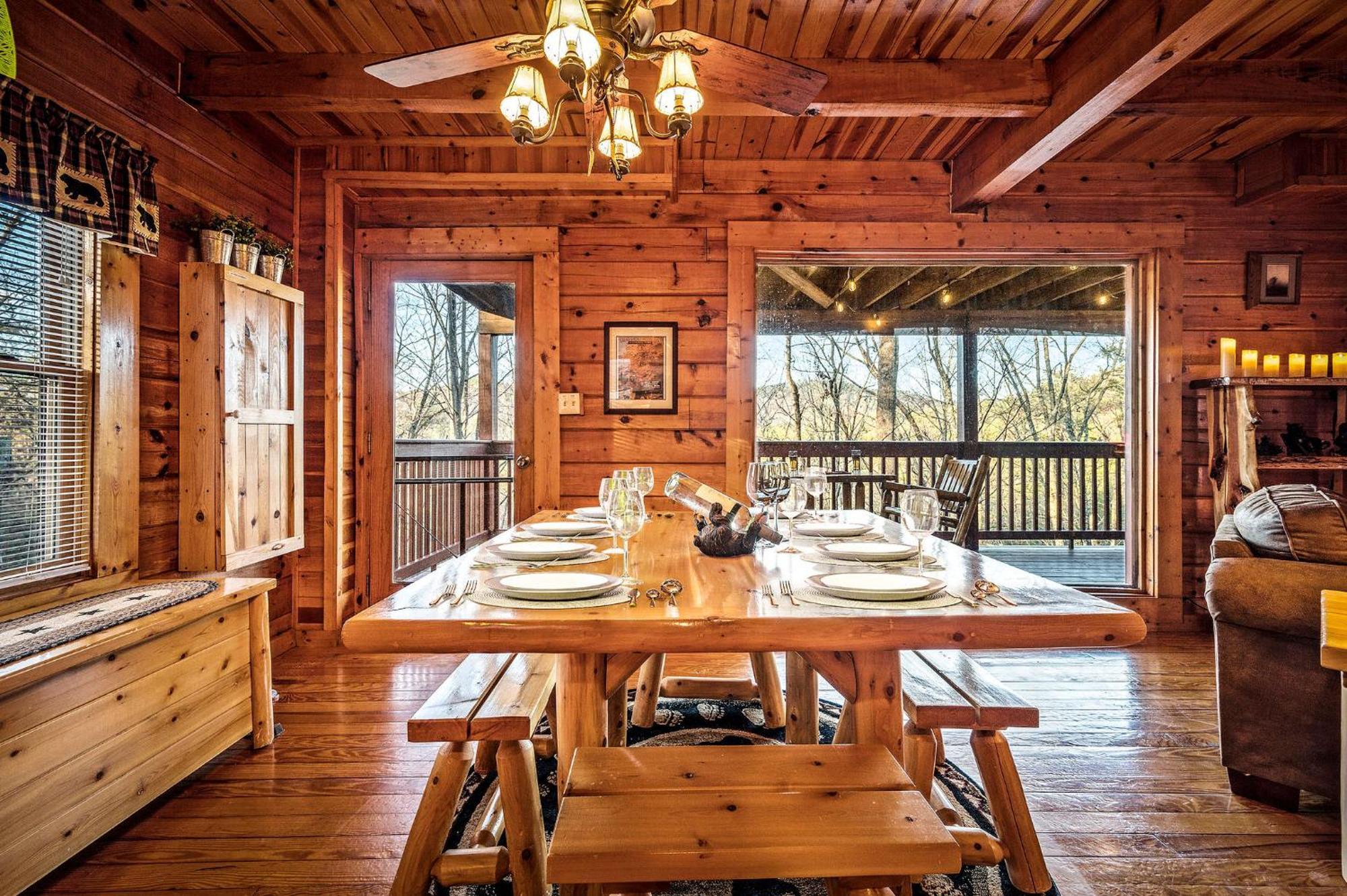 Cabin In A Gated Resort With Seasonal Resort Pool Pigeon Forge Eksteriør bilde